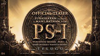 PS-1 Telugu Teaser | Mani Ratnam | AR Rahman | Subaskaran | Lyca Productions | Madras Talkies
