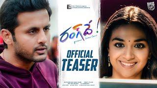 RangDe Official Teaser watch online free, A Cute Marriage Gift to our Hero Nithiin from team RangDe