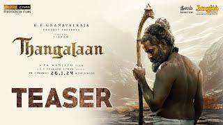 Thangalaan - Teaser (HDR) | Chiyaan Vikram | K E Gnanavelraja | Pa Ranjith | G V Prakash Kumar