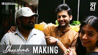 Bheeshma Movie Making, Nithiin, Rashmika, Venky Kudumula,behind the scenes