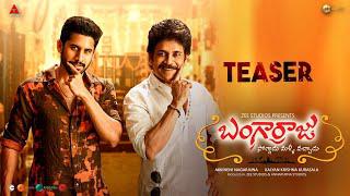 Bangarraju Teaser watch online free, Akkineni Nagarjuna, Naga Chaitanya, Ramya K, Krithi S,Faria A, 