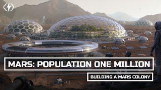 What Would A Million Person Mars Colony Look Like?