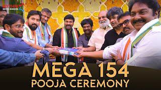 #Mega154 Pooja Ceremony | Megastar Chiranjeevi | Bobby | DSP | Mythri Movie Makers