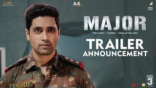 Major Trailer On May 9th | Adivi Sesh, Sobhita Dhulipala, Saiee Manjrekar, Prakash Raj | Sashi Kiran