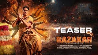 Razakar Telugu Movie Official Teaser | Anasuya Bharadwaj  | Yata Satyanarayana | Anushreya Tripathi