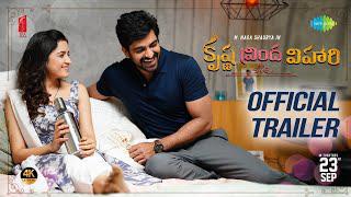 Krishna Vrinda Vihari - Official Trailer | Naga Shaurya | Shirley Setia | Mahati Swara Sagar