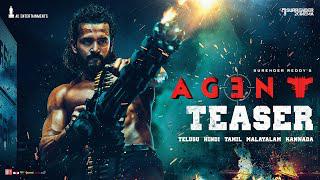 AGENT Teaser | Akhil Akkineni, Mammootty | Surender Reddy | Anil Sunkara