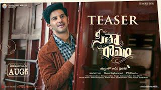 Sita Ramam Teaser - Telugu | Dulquer Salmaan | Mrunal Thakur | Rashmika | Sumanth | Hanu Raghavapudi