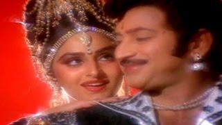 Akashamlo Okatara Full Video Song watch online free, Simhasanam, Krishna, Jaya Pradha, Mandakini