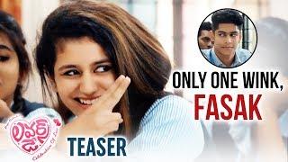 Lovers Day Telugu Movie Teaser, Priya Prakash Varrier , 2019 Latest Telugu Movies ,Telugu cine Nagar