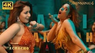Achacho Full Video Song | Aranmanai 4 | Tamannaah | Raashi khanna | Hiphop Tamizha | Sundar C