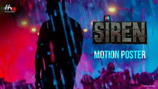 Siren - Motion Poster | Jayam Ravi, Keerthy Suresh | G.V. Prakash Kumar