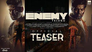 Enemy (Telugu) - Official Teaser watch online free, Vishal,Arya, Anand Shankar, Vinod Kumar