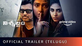 Nishabdham - Official Trailer (Telugu) | R Madhavan, Anushka Shetty, Amazon Original Movie, Oct 2